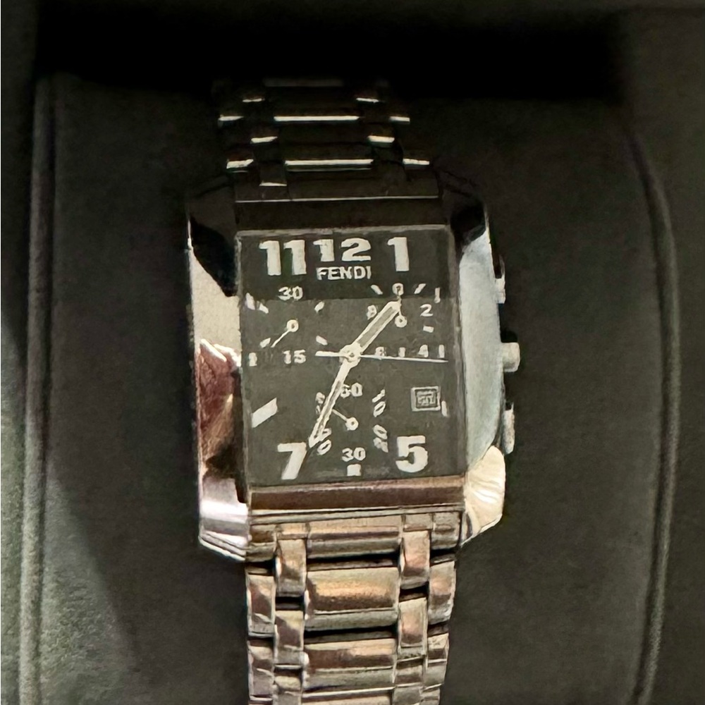 Fendi Silver unisex watch